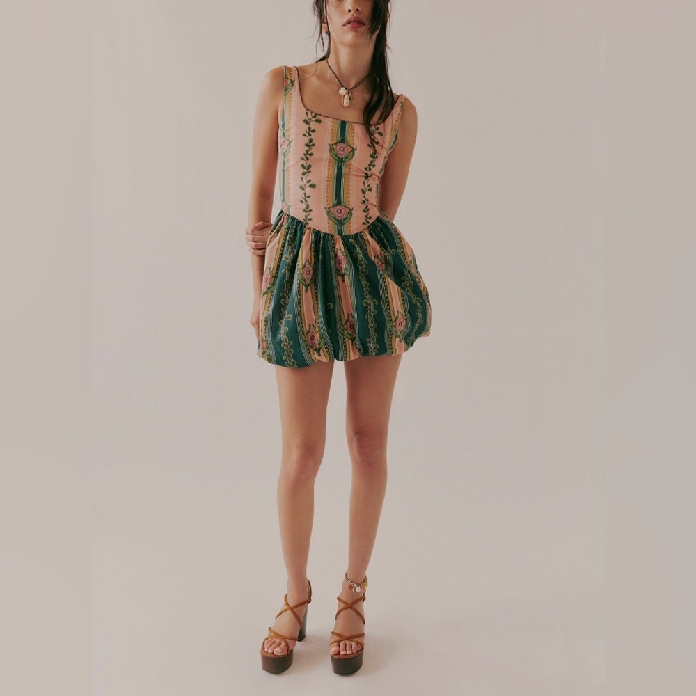 Agua Bendita Mika Mini Dress in Multicolor